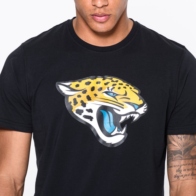 Camiseta New Era Jacksonville Jaguars Team Logo Negros | NW2576839