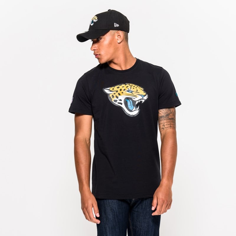 Camiseta New Era Jacksonville Jaguars Team Logo Negros | NW2576839