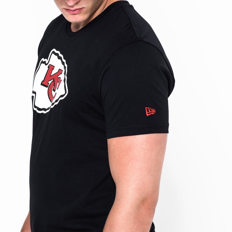 Camiseta New Era Kansas City Chiefs Team Logo Negros | HC1698542