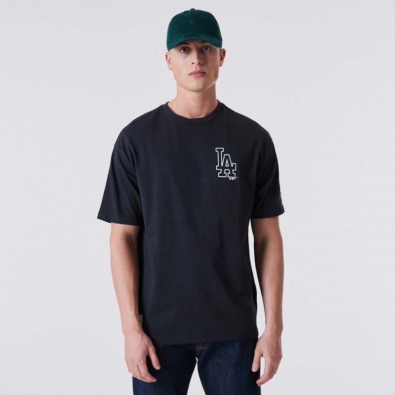 Camiseta New Era La Dodgers Estampados Oversized Azules | XI7620843