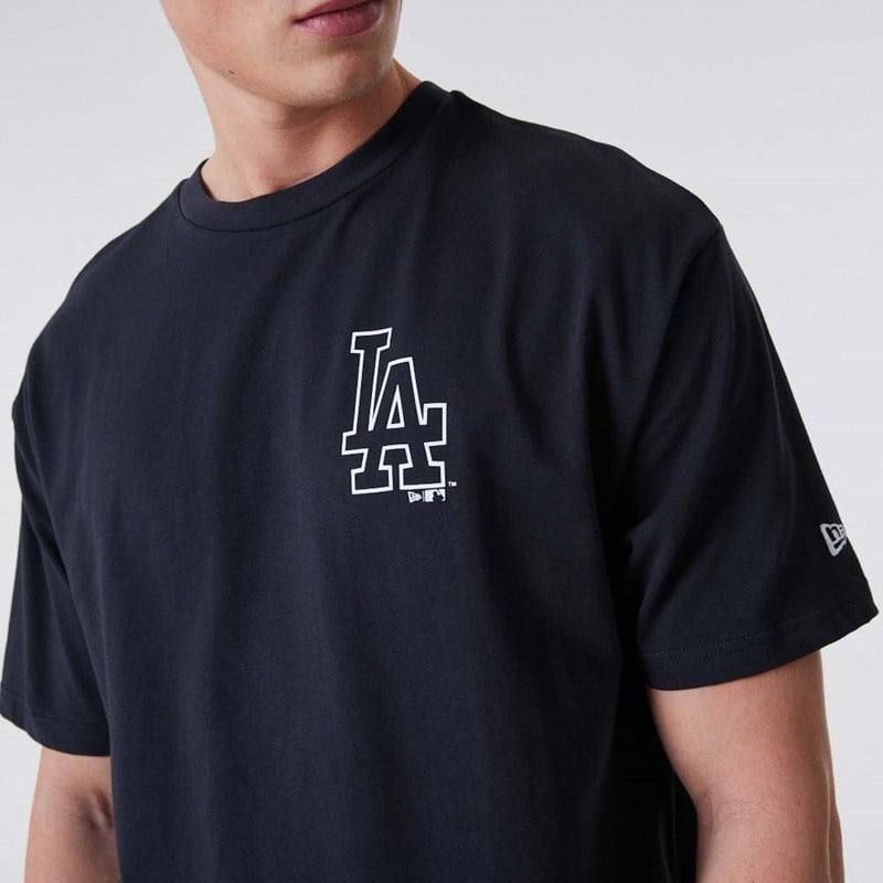 Camiseta New Era La Dodgers Estampados Oversized Azules | XI7620843