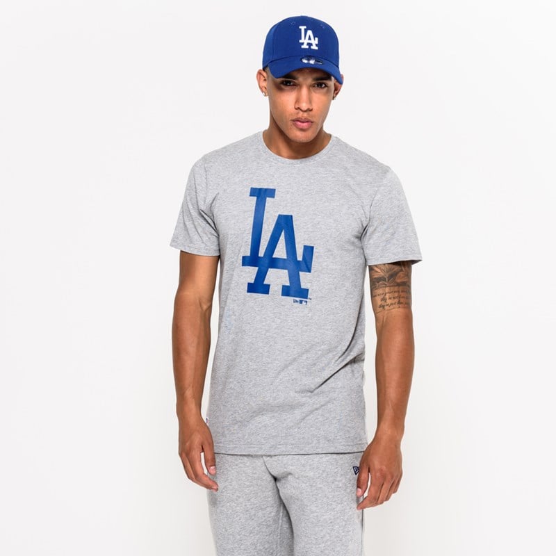 Camiseta New Era La Dodgers Grises | LU2869450