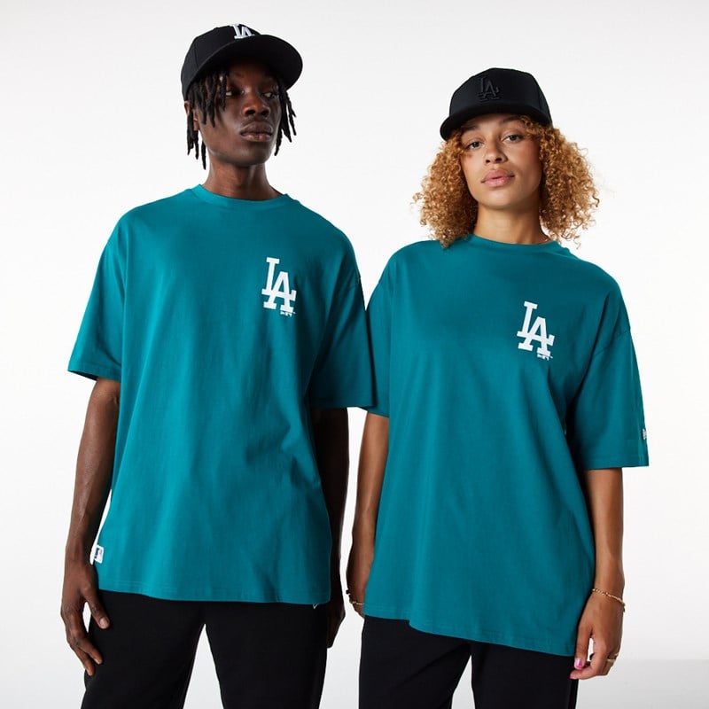 Camiseta New Era La Dodgers League Essential Oversized Azules | AW9507842