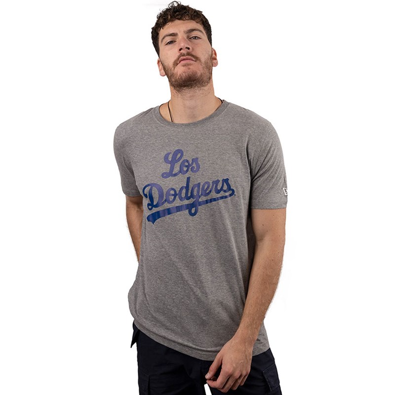 Camiseta New Era La Dodgers MLB City Connect Grises | KG7934620