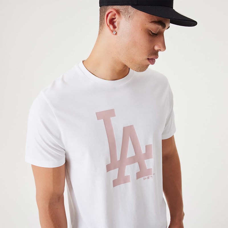 Camiseta New Era La Dodgers MLB League Essential Blancos | DY5962073