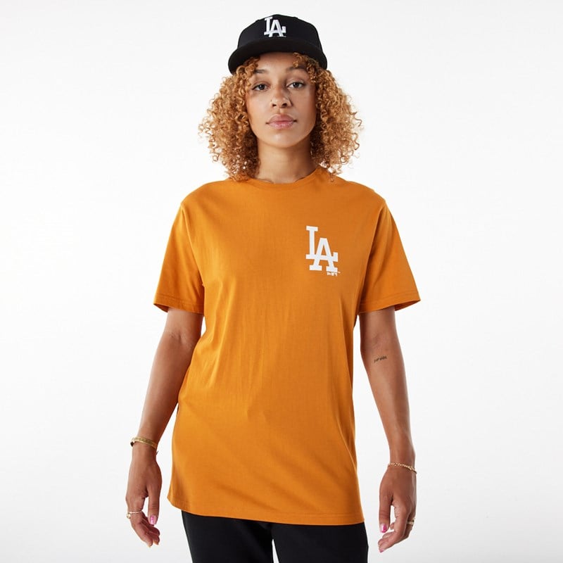 Camiseta New Era La Dodgers MLB League Essential Naranjas | ZP9412586