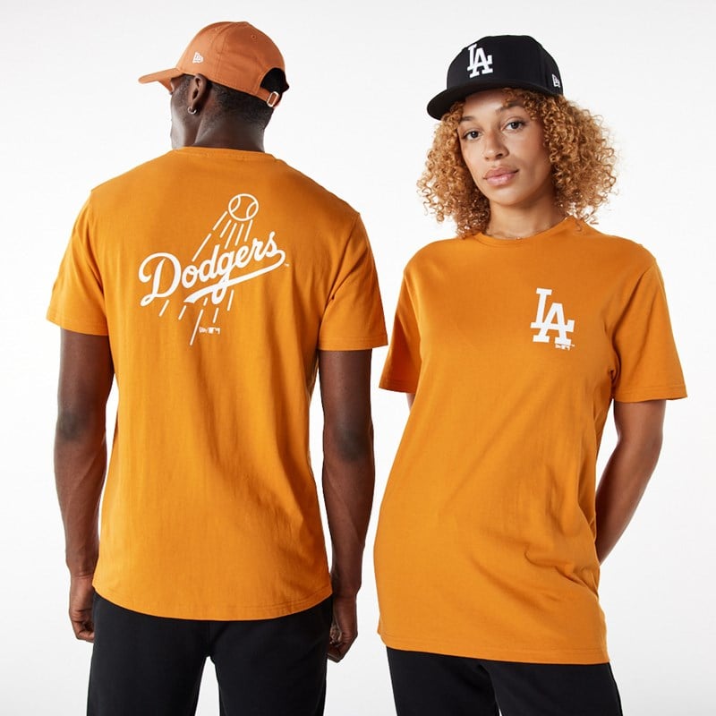 Camiseta New Era La Dodgers MLB League Essential Naranjas | ZP9412586