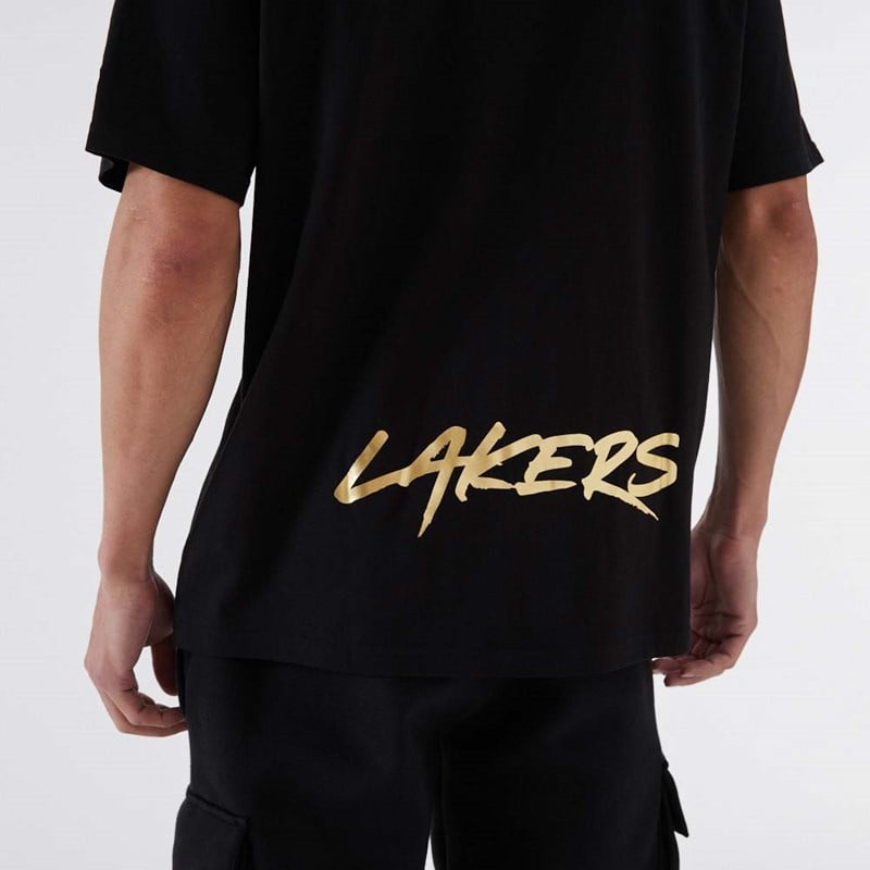 Camiseta New Era La Lakers NBA Negros | UB2564138