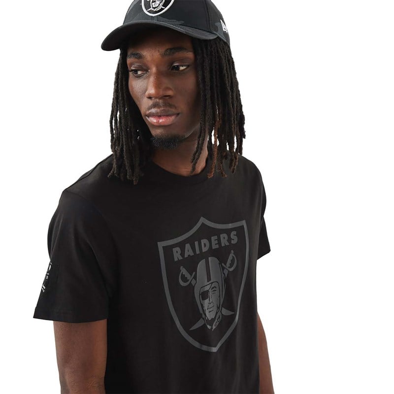 Camiseta New Era Las Vegas Raiders NFL Foil Negros | FP9764085