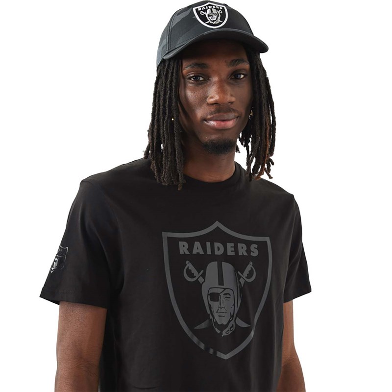 Camiseta New Era Las Vegas Raiders NFL Foil Negros | FP9764085