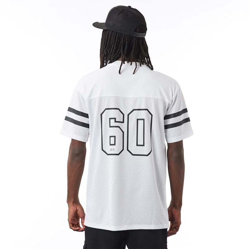 Camiseta New Era Las Vegas Raiders NFL Script Jersey Blancos | VK8431095