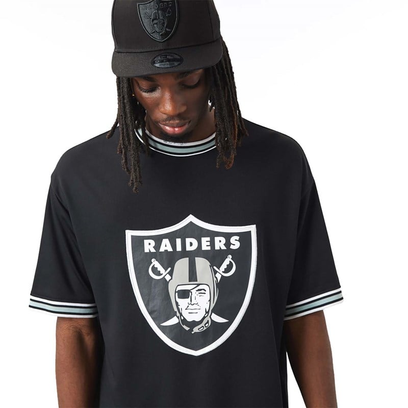 Camiseta New Era Las Vegas Raiders NFL Team Logo Negros | SX0471286