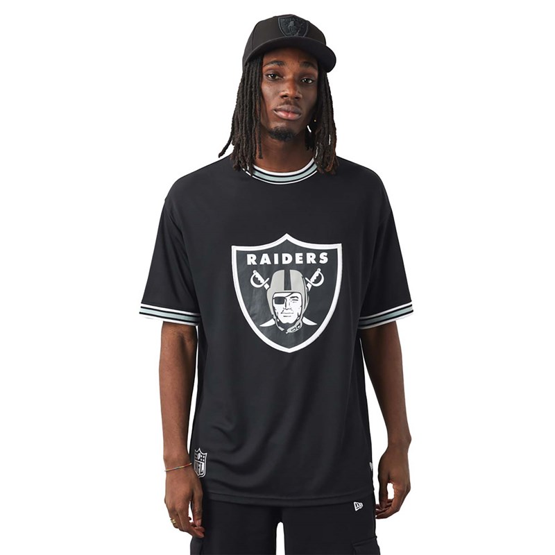 Camiseta New Era Las Vegas Raiders NFL Team Logo Negros | SX0471286