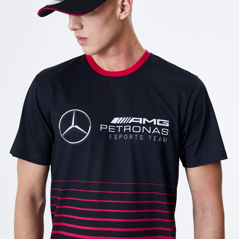 Camiseta New Era Mercedes-amg Petronas Esports Team Negros | SP7638240