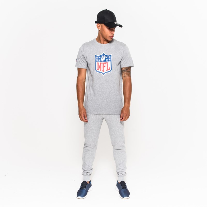 Camiseta New Era NFL Logo Grises | JZ6490523