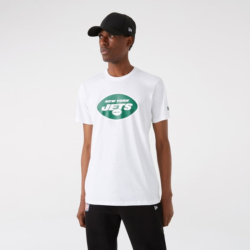 Camiseta New Era New York Jets NFL Team Logo Blancos | MQ4356091