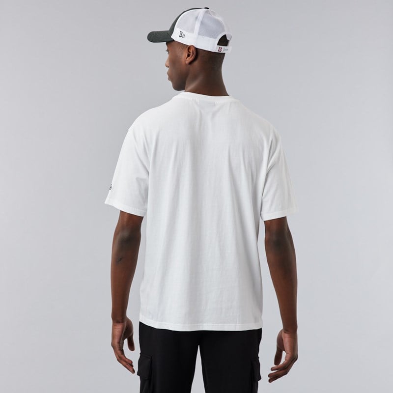 Camiseta New Era New York Yankees Logo Blancos | TG9180254