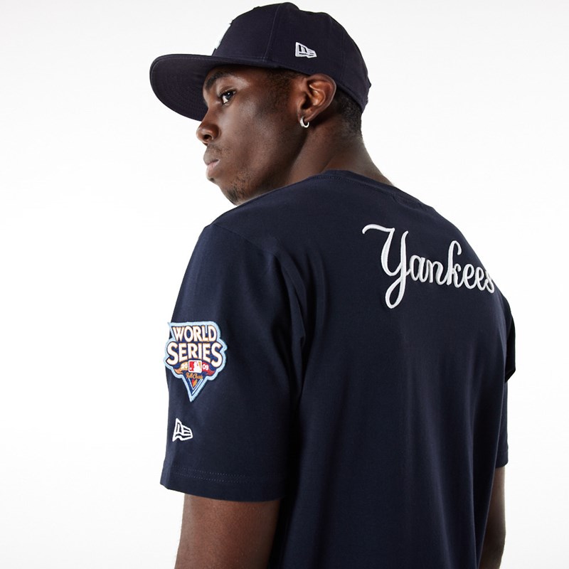 Camiseta New Era New York Yankees MLB Logo Select Azules | KQ4792810