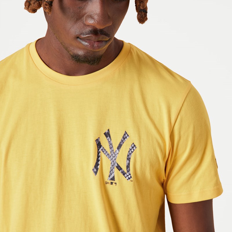 Camiseta New Era New York Yankees MLB Team Logo Amarillos | OK7328641