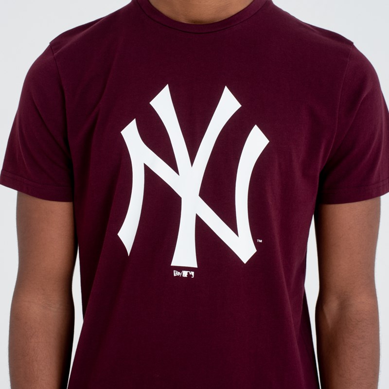 Camiseta New Era New York Yankees MLB Team Logo Rojos | UE3578402