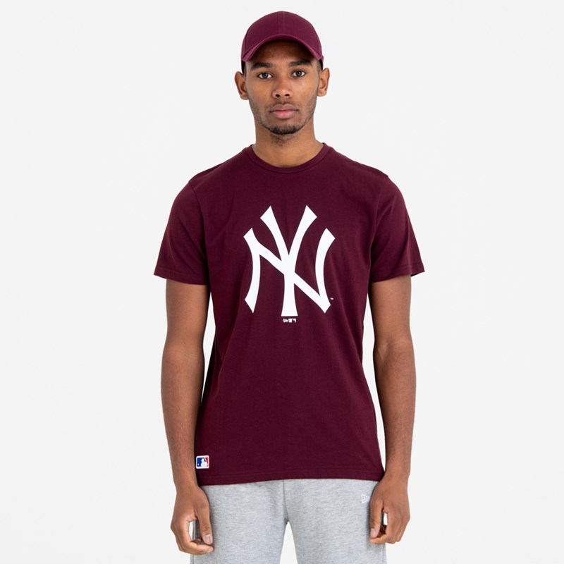 Camiseta New Era New York Yankees MLB Team Logo Rojos | UE3578402