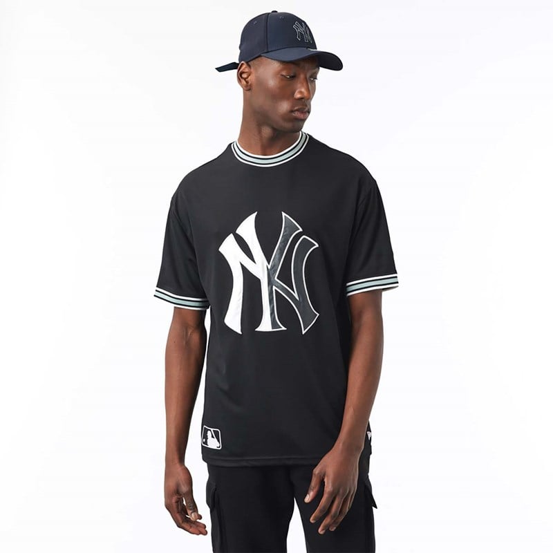 Camiseta New Era New York Yankees MLB Team Logo Negros | VZ1864925