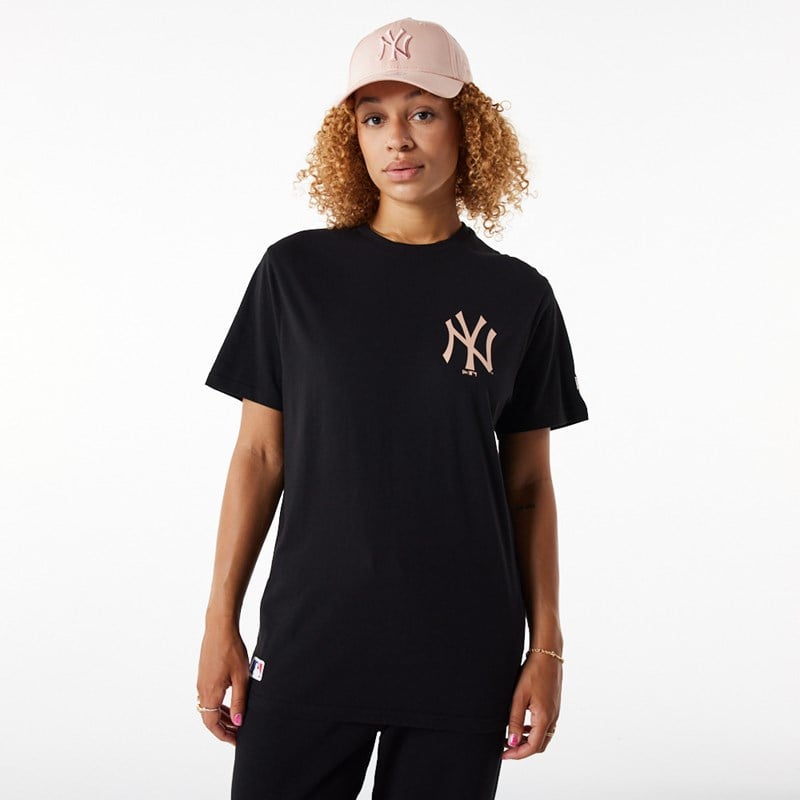 Camiseta New Era New York Yankees Mb League Essential Negros | FH7268451