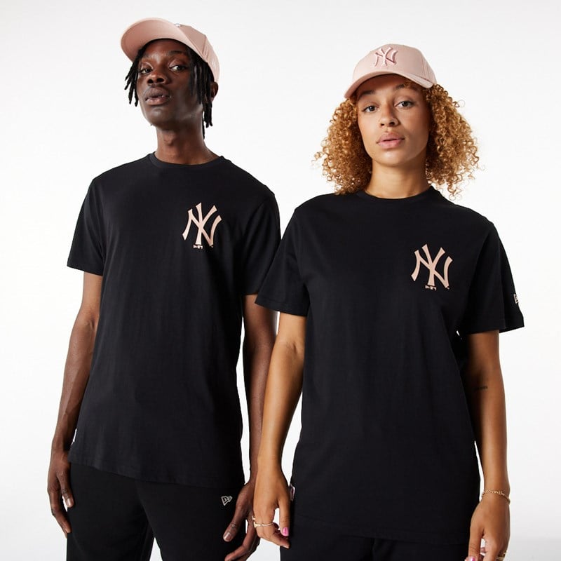 Camiseta New Era New York Yankees Mb League Essential Negros | FH7268451