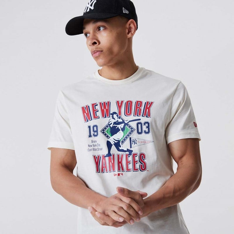 Camiseta New Era New York Yankees Stadium Blancos | ZH5743928