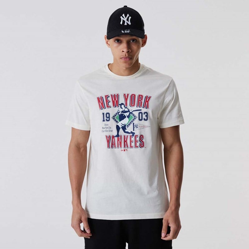 Camiseta New Era New York Yankees Stadium Blancos | ZH5743928