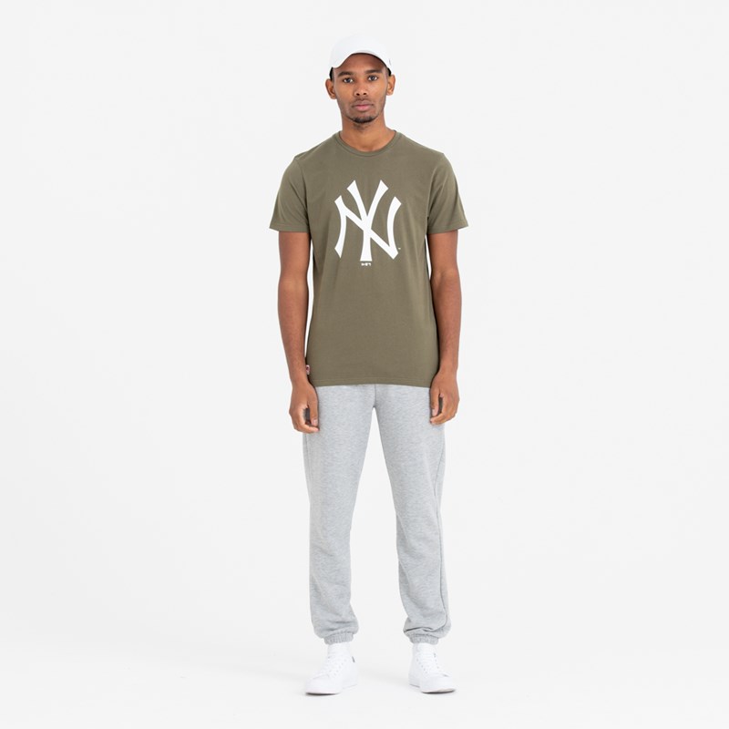 Camiseta New Era New York Yankees Team Logo Verdes | EG0219453