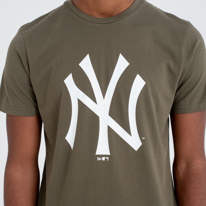 Camiseta New Era New York Yankees Team Logo Verdes | EG0219453