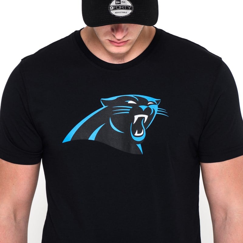 Camiseta New Era Panthers Team Logo Negros | HX5492718