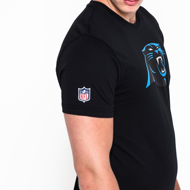 Camiseta New Era Panthers Team Logo Negros | HX5492718