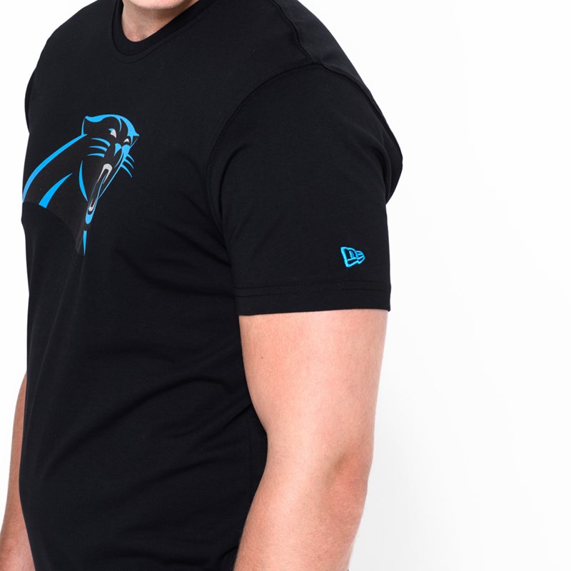 Camiseta New Era Panthers Team Logo Negros | HX5492718