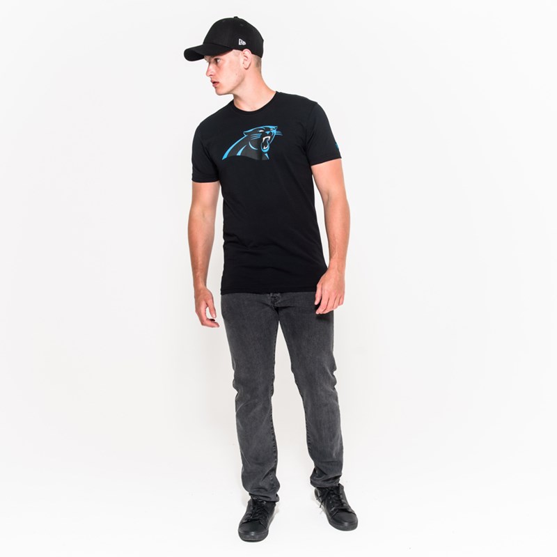 Camiseta New Era Panthers Team Logo Negros | HX5492718