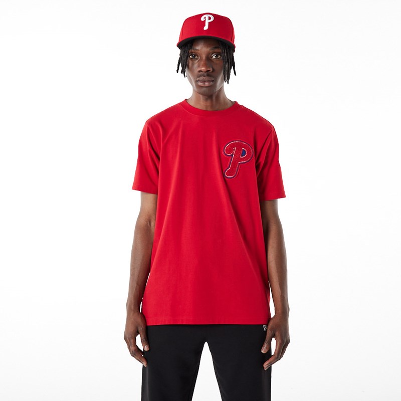 Camiseta New Era Philadelphia Phillies MLB Logo Select Rojos | OJ6537019