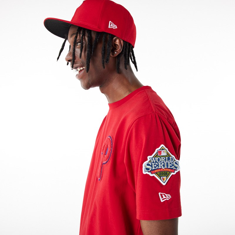 Camiseta New Era Philadelphia Phillies MLB Logo Select Rojos | OJ6537019