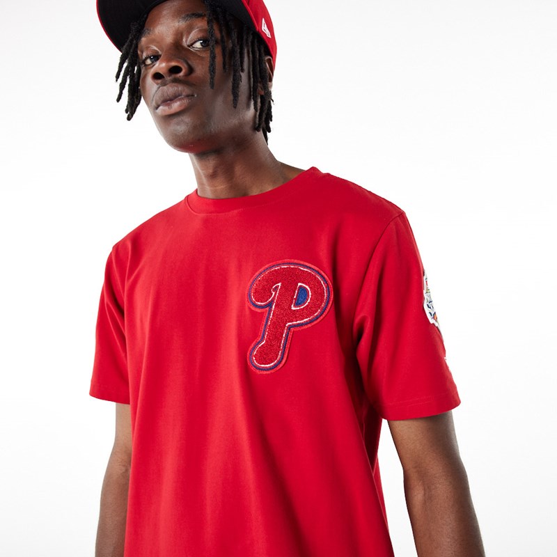 Camiseta New Era Philadelphia Phillies MLB Logo Select Rojos | OJ6537019