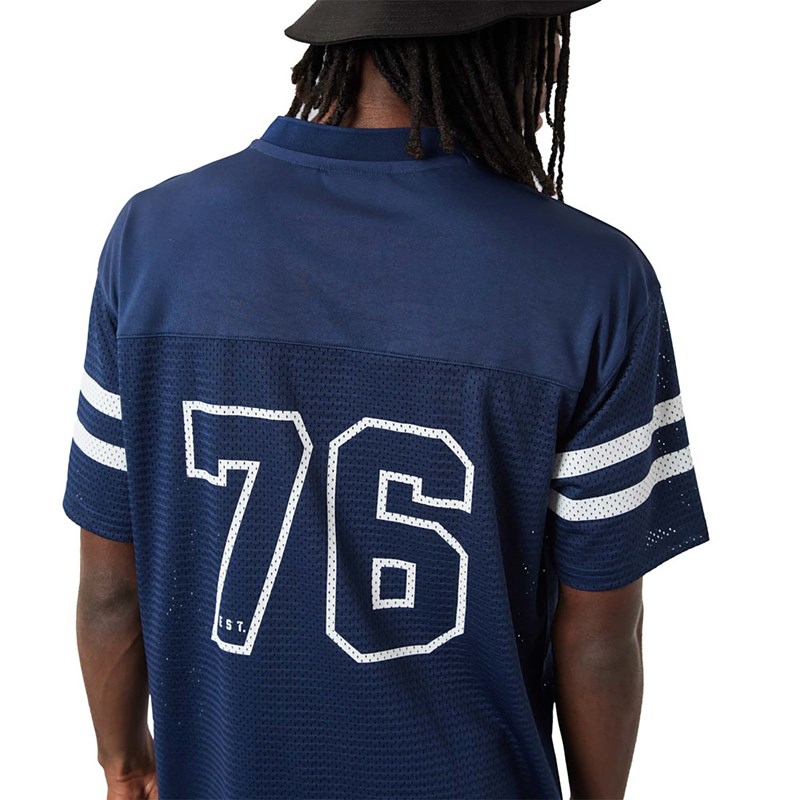 Camiseta New Era Seattle Seahawks NFL Script Jersey Azules | OL1359742