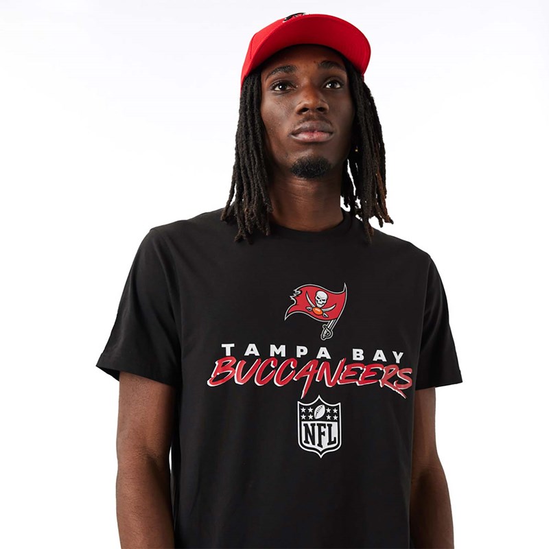 Camiseta New Era Tampa Bay Buccaneers NFL Script Negros | NC7634159