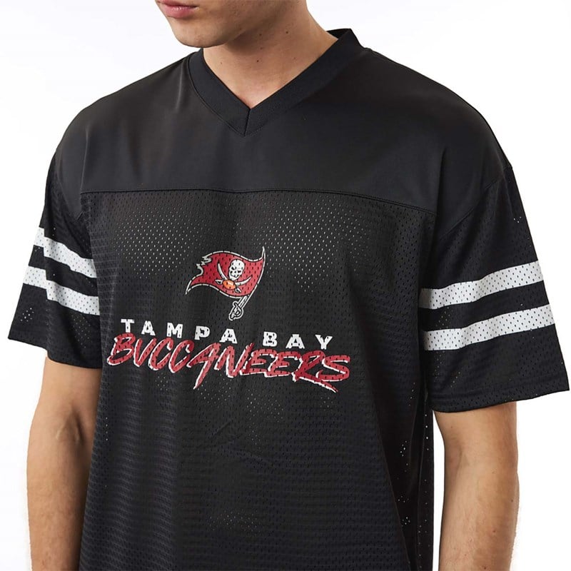 Camiseta New Era Tampa Bay Buccaneers NFL Script Jersey Negros | UA9750124