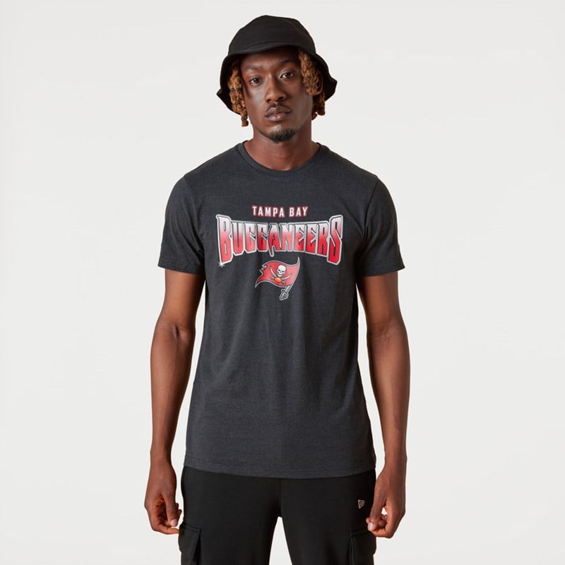 Camiseta New Era Tampa Bay Buccaneers NFL Team Fade Grises | WZ0915672