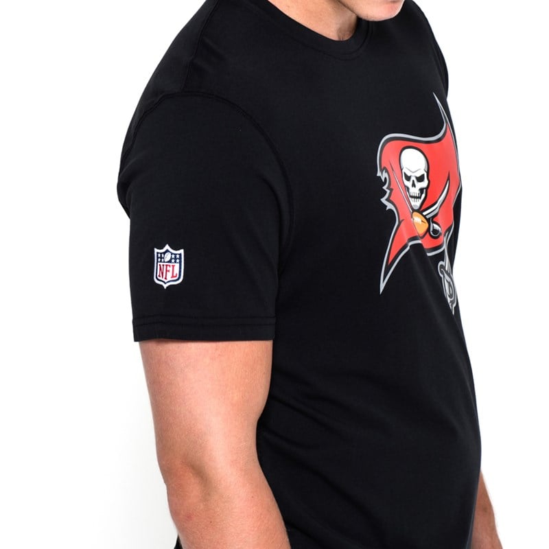 Camiseta New Era Tampa Bay Buccaneers Team Logo Negros | HW9853721