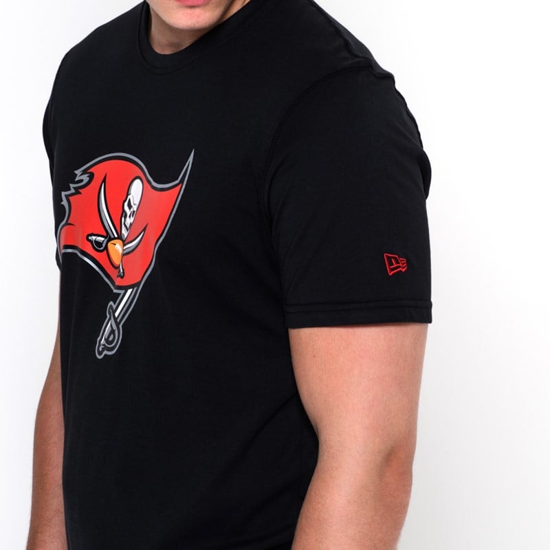 Camiseta New Era Tampa Bay Buccaneers Team Logo Negros | HW9853721