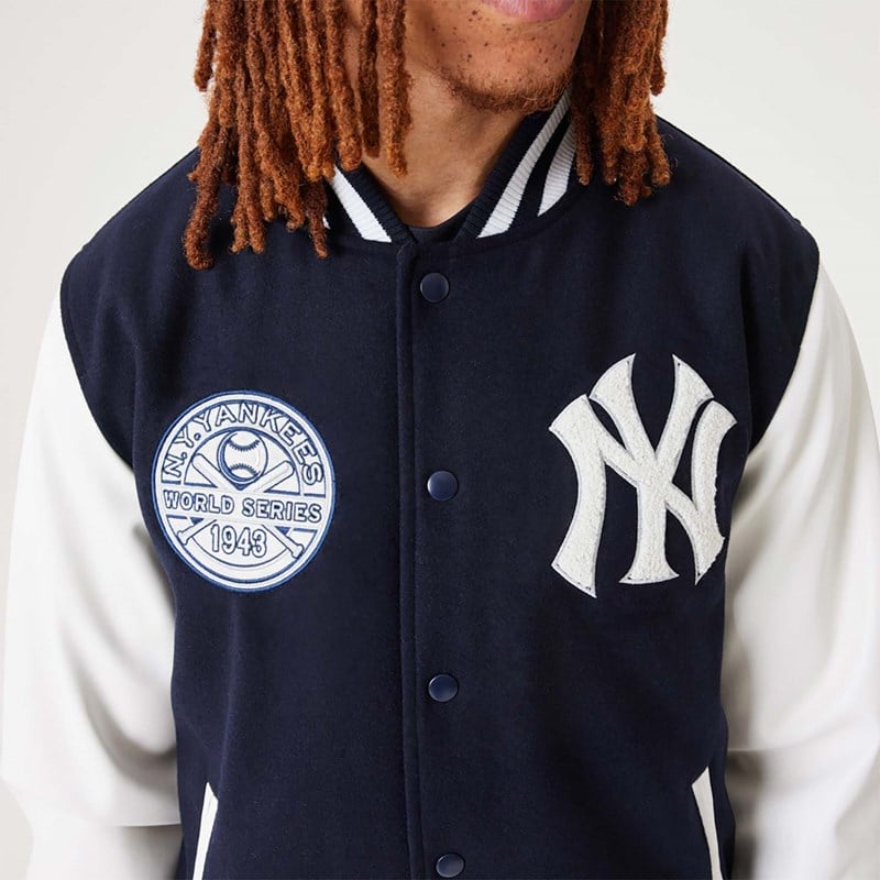 Chaquetas New Era New York Yankees MLB Heritage Varsity Azules | TV2864935