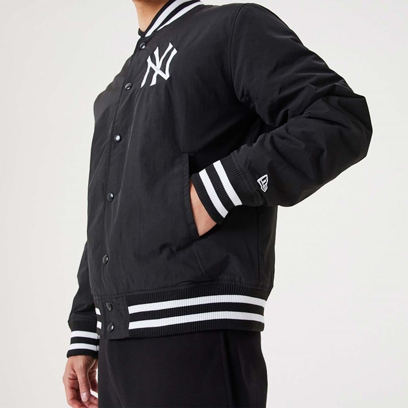 Chaquetas New Era New York Yankees MLB Team Logo Bomber Negros | JR1892346