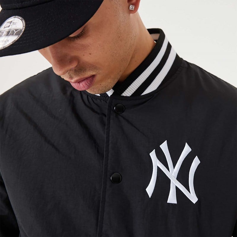 Chaquetas New Era New York Yankees MLB Team Logo Bomber Negros | JR1892346