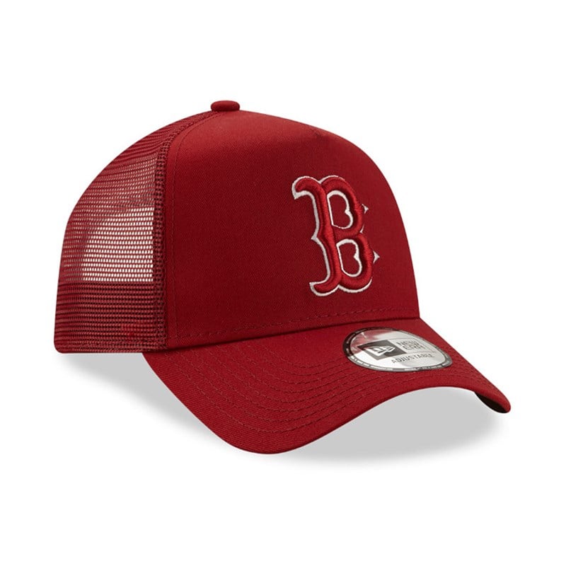 Gorras De Camionero New Era Boston Redsox League Essential A-frame Gorras Rojos | JF5471269