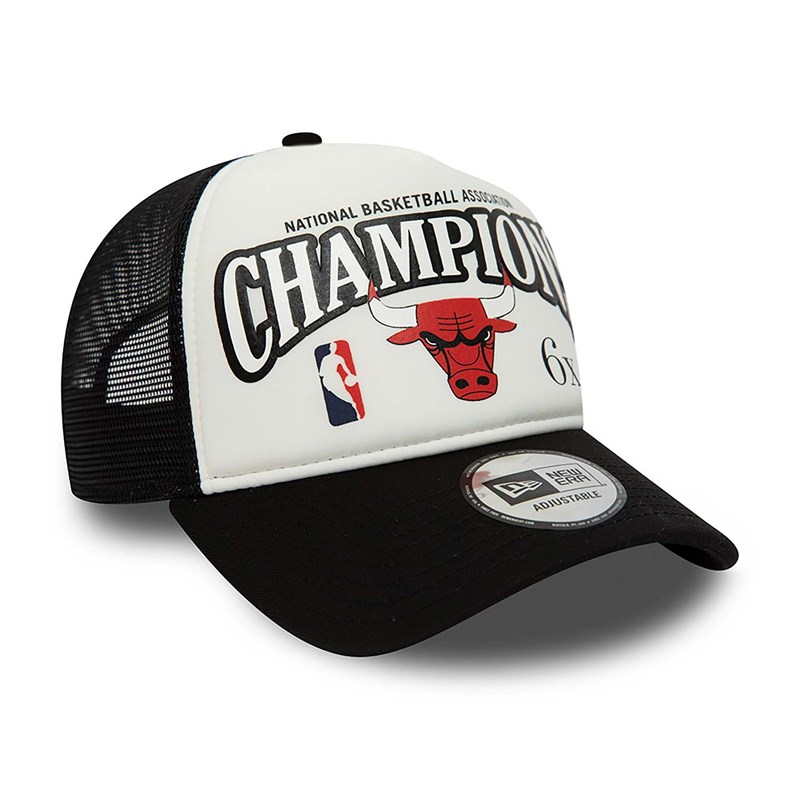 Gorras De Camionero New Era Chicago Bulls League Champions A-frame Gorras Blancos | ID7214895